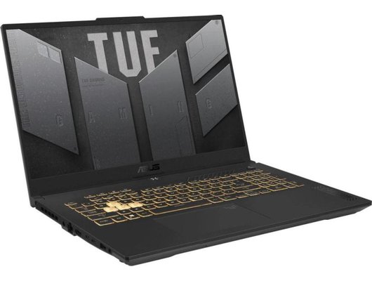 Ноутбук игровой ASUS TUF F17 FX707VUR-HX225/90NR0CS5-M00E30/Core i5-210H/16Gb/512Gb/17.3 FHD 144Hz/RTX4050 6Gb/DOS
